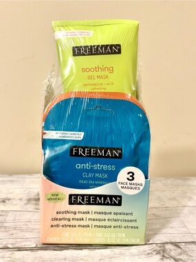 NWT Freeman Face Mask Set (3-Count Variety Pack)